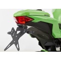 Support de plaque PROTECH X-SHAPE KAWASAKI Z300 2015-2016 NINJA 300 2013-2016