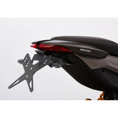 Support de plaque PROTECH X-SHAPE DUCATI HYPERMOTARD HYPERSTRADA