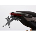 Support de plaque PROTECH X-SHAPE DUCATI HYPERMOTARD HYPERSTRADA