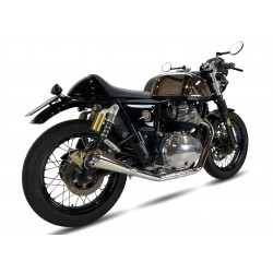 Echappement IXIL IRONHEAD ROYAL ENFIELD INTERCEPTOR / CONTINENTAL GT 650 2018-2021