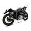 Echappement IXIL IRONHEAD ROYAL ENFIELD INTERCEPTOR / CONTINENTAL GT 650 2018-2020