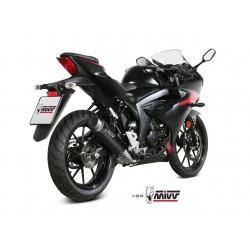Ligne d'Echappement MIVV GP PRO SUZUKI GSXR 125 GSXS 125 2018-2024