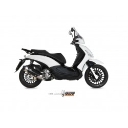 Ligne d'Echappement MIVV URBAN PIAGGIO 125 BEVERLY 2010-2012