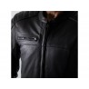 Blouson moto cuir Fusion avec Airbag 2