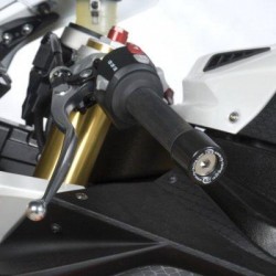 embouts de guidon noir R&G Racing BMW R NINE-T 2013-2024 S1000R 2014-2021 S1000RR 2009-2014