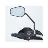 Réhausses de rétroviseur moto R&G RACING M10 x 1,25 x 15 longueur 45mm noir 0