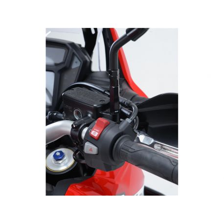 Réhausses de rétroviseur moto R&G RACING M10 x 1,25 x 15 longueur 45mm noir