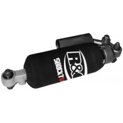 Protection d'amortisseur moto R&G RACING noir 24,1x29,2