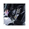 Pions de bras oscillant avec platine R&G RACING KAWASAKI Z900 2017-2020 Z900RS 2018-2020 1
