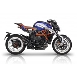 Echappement Qd Exhaust Power Gun MV AGUSTA 800 DRAGSTER // SUPERVELOCE EURO 4 / EURO 5
