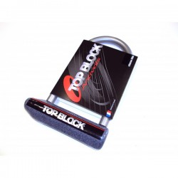 Antivol moto TOP BLOCK SILVER 16/320 entraxe 146 homologué classe SRA
