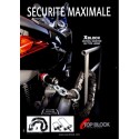 Antivol TOP BLOCK X-Block YAMAHA X-MAX 125 2006-2009 homologué Classé SRA