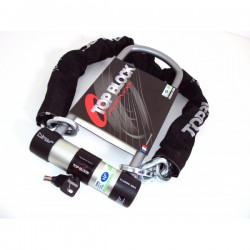 Antivol moto TOP BLOCK NEXUS 146/320C homologué classe SRA avec chaine