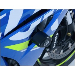 Tampons de protection R&G RACING Aero SUZUKI GSXR 1000 2017-2021 sans perçage de carénage