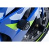Tampons de protection R&G RACING Aero race SUZUKI GSXR 1000 2017-2020 0