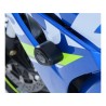 Tampons de protection R&G RACING Aero race SUZUKI GSXR 1000 2017-2020 2