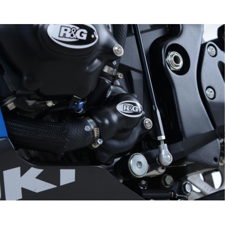 Couvre carter pompe à eau gauche R&G RACING SUZUKI GSXR 1000 2017-2020