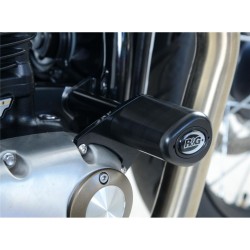Tampons de protection R&G RACING Aero TRIUMPH BONNEVILLE 1200 BOBBER 2017-2024