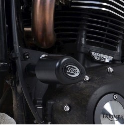 Tampons de protection R&G RACING Aero TRIUMPH 1200 SCRAMBLER 2019-2021