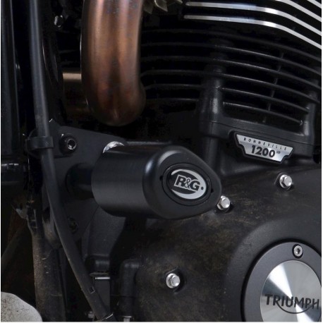 Tampons de protection R&G RACING Aero TRIUMPH 1200 SCRAMBLER 2019-2020