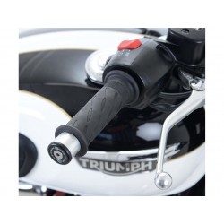 embouts de guidon noir R&G Racing TRIUMPH 1200 SCRAMBLER 2019-2024