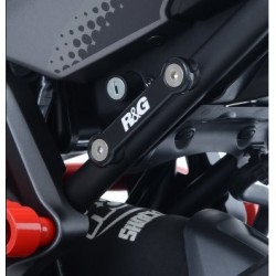 Cache orifice repose-pieds arrière R&G RACING YAMAHA MT-07 2014-2024