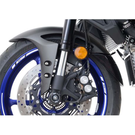 Extension De Garde-Boue Avant R&G Racing Noir Yamaha MT-10 YZF-R1 2016-2020 YZF-R6 2017-2020