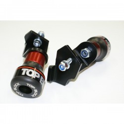 Kit roulettes de protection TOP BLOCK HONDA CBR125R 2004-2007