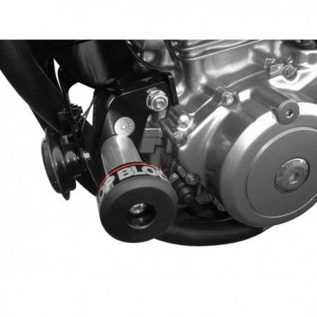 Kit roulettes de protection TOP BLOCK HONDA CBF 500 2004-2007