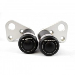 Kit roulettes de protection TOP BLOCK KAWASAKI ZR7 1999-2003