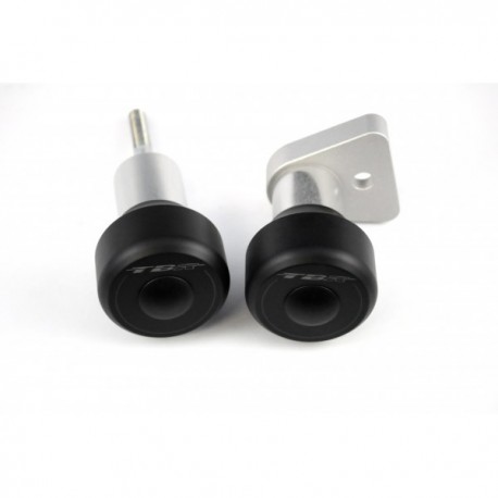 Kit roulettes de protection TOP BLOCK SUZUKI GSXR 1000 2005-2006