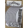 Kit déco jantes moto SUZUKI 3