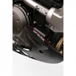 Kit patins de protection TOP BLOCK KAWASAKI 650 VERSYS 2007-2009