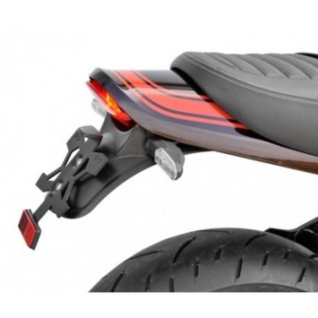 Support de plaque TOP BLOCK avec garde boue KAWASAKI Z900RS 2018-2020