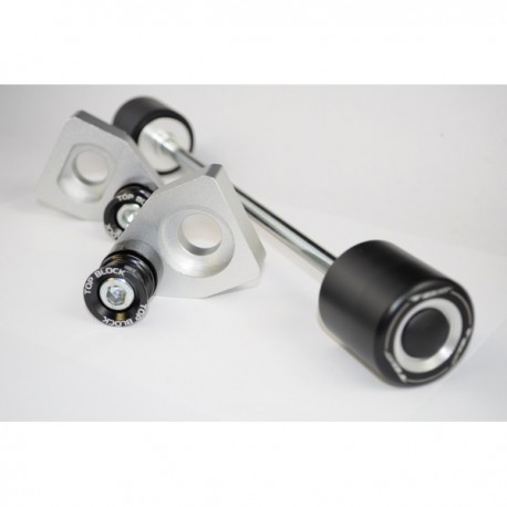 Protections de roue avant + bras oscillant arrière TOP BLOCK HUSQVARNA 900 NUDA 2011-2016