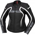Blouson moto cuir femme IXS SPORT LD RS-600 1.0
