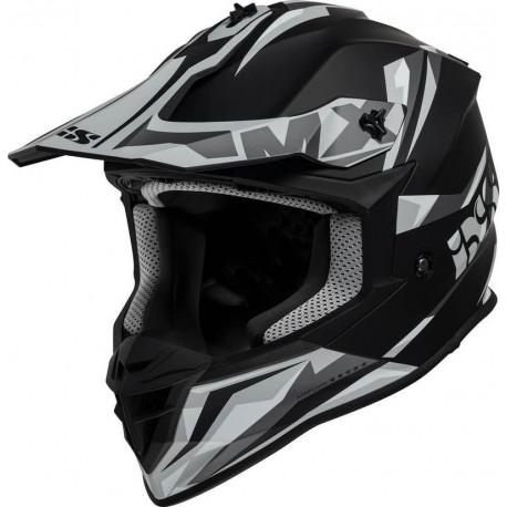 Casque Moto Cross JUST1 J12 UNIT Noir - Jaune