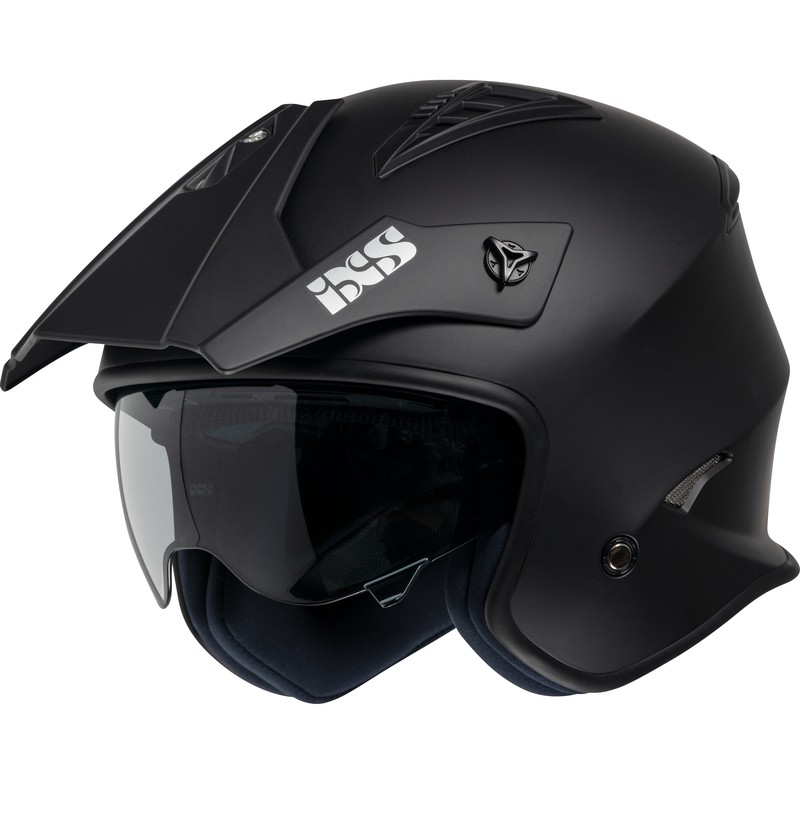 Casque moto jet IXS avec Pare soleil integre casque moto scooter chez equip moto