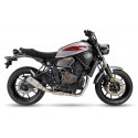 Ligne complete d'Echappement IXRACE MK2 YAMAHA XSR 700 2016-2019