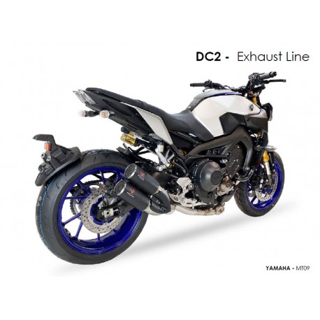 Ligne d'Echappement IXRACE DC2 YAMAHA MT-09 2013-2020 XSR 900 2016-2020