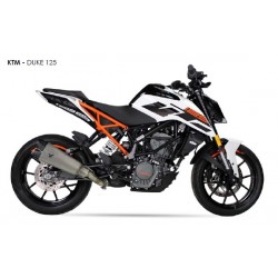 Echappement IXRACE M10 KTM DUKE 125 250 390 RC125 RC390 2017-2020