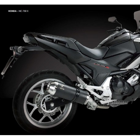 Echappement IXRACE X-PURE HONDA NC700X NC700S NC 700 NC750S NC750X INTEGRA
