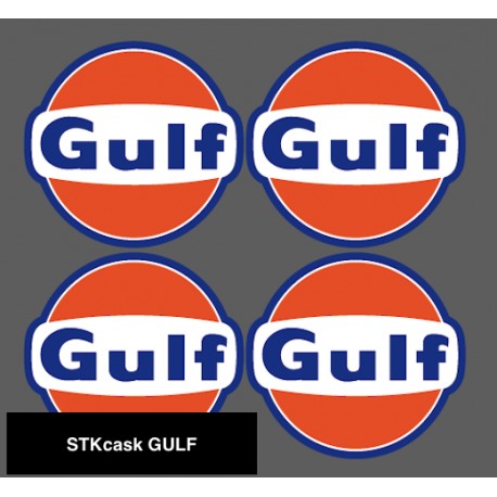 Réfléchissants casque moto GULF