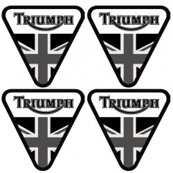 Réfléchissants casque moto TRIUMPH NOIR