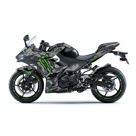 Kit déco MONSTER KAWASAKI 400 NINJA 2018-2020