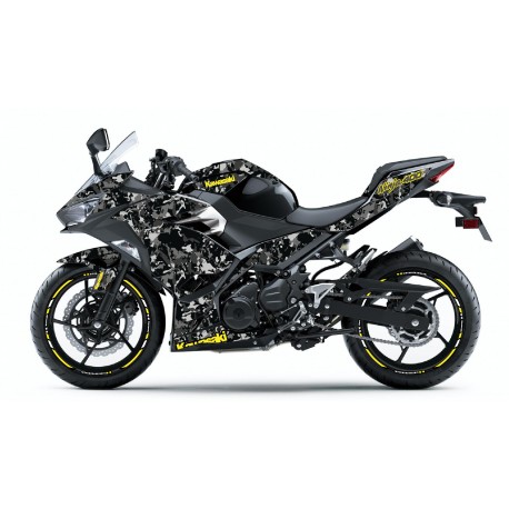 Kit déco CAMO KAWASAKI 400 NINJA 2018-2020