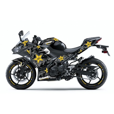 Kit déco ROCKSTAR KAWASAKI 400 NINJA 2018-2020