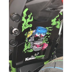 Kit déco passage de roue KAWAZOMBIE KAWASAKI 650 NINJA Z650 2017-2020