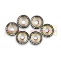 Jeu de galets MALOSSI 20x17mm 9,5gr - 6 pièces pour variateur scooter