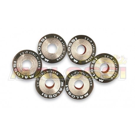 Jeu de galets MALOSSI 19x17mm 8,7gr - 6 pièces pour variateur scooter